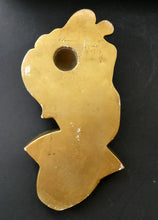 Load image into Gallery viewer, Art Deco 1930s Wall Mask G. Leonardi Golden Lady&#39;s Head Wall Mask
