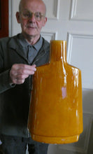 Load image into Gallery viewer, Rare MASSIVE 1950s French Gilbert Portanier (Vallauris) Vase. Signed
