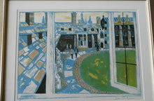 Load image into Gallery viewer, Julian Trevelyan: ORIGINAL Limited Edition  Lithograph (1959 - 1962). CORPUS CHRISTI,  Cambridge. Pencil Signed
