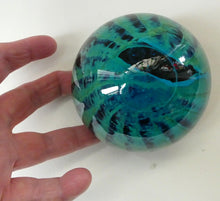 Load image into Gallery viewer, LARGE 1970s Mdina Glass Paperweight. Vintage Sea and Sand Sea Urchin
