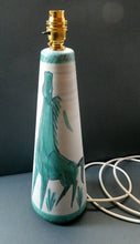 Load image into Gallery viewer, 1960s Table Lamp by Mark Valcera, Suisse. Green Horse Design
