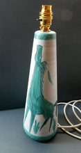 Load image into Gallery viewer, 1960s Table Lamp by Mark Valcera, Suisse. Green Horse Design
