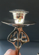 Load image into Gallery viewer, Silver Plate Pair of Vintage ART NOUVEAU WMF Style of Candlesticks
