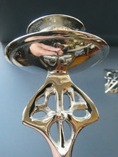 Load image into Gallery viewer, Silver Plate Pair of Vintage ART NOUVEAU WMF Style of Candlesticks
