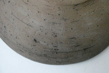 Load image into Gallery viewer,  Vintage 1960s STUDIO POTTERY Shallow Pottery Bowl; Possibly Scandinavian. Signed HS / 1963
