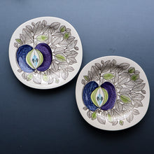 Load image into Gallery viewer, Vintage 1960s RORSTRAND EDEN Dessert Plates. 8 1/2 inch diameter. TWO Plates
