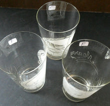 Load image into Gallery viewer, 1938 Glasgow Empire Exhibition Souvenur Glasses or Tumblers
