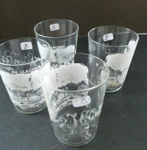 Load image into Gallery viewer, Glasgow Empire Exhibition 1938 Souvenir Drinking Glasses or Tumblers An Clachan
