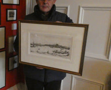 Load image into Gallery viewer, Sir Muirhead Bone (1876 - 1953). Drypoint Etching of CONSTANTINOPLE (1934). Pencil signed
