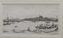 Load image into Gallery viewer, Sir Muirhead Bone (1876 - 1953). Drypoint Etching of CONSTANTINOPLE (1934). Pencil signed
