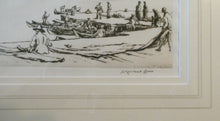 Load image into Gallery viewer, Sir Muirhead Bone (1876 - 1953). Drypoint Etching of CONSTANTINOPLE (1934). Pencil signed
