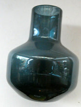 Load image into Gallery viewer, 1960s WHITEFRIARS Midnight Blue Soda Glass Vase. Design Number 9598 by Geoffrey Baxter (1963)
