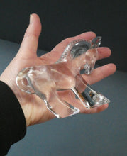 Load image into Gallery viewer, 1970s KOSTA BODA Glass Donkey Designed by Bertil Vallien
