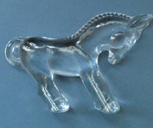 Load image into Gallery viewer, 1970s KOSTA BODA Glass Donkey Designed by Bertil Vallien
