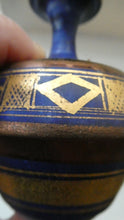 Load image into Gallery viewer, Cornish Studio Pottery. Miniature Gold Lustre PORCELAIN Vase by Mary Rich (1940 - 2022)
