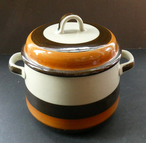   1970s Marianne Westman Rorstrand Swedish Lidded Pot Annika Design