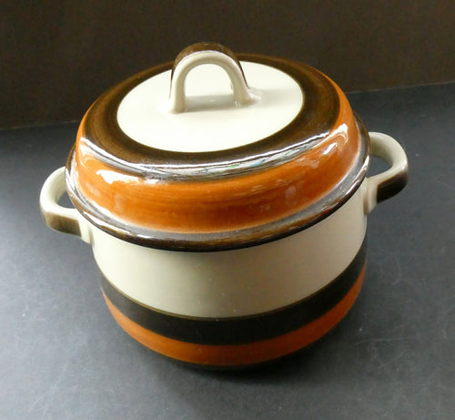 1970s Marianne Westman Rorstrand Swedish Lidded Pot Annika Design