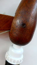 Load image into Gallery viewer, Unusual Vintage TEAK Scissor / Concertina Action Wall Lamp. Mid-Century Danish Design
