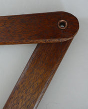 Load image into Gallery viewer, Unusual Vintage TEAK Scissor / Concertina Action Wall Lamp. Mid-Century Danish Design
