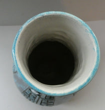 Load image into Gallery viewer, Vintage 1960s West German BRUSTALIST Bottle Vase. Uberlacker Ceramics / U-keramik
