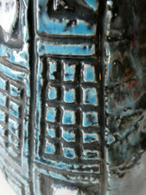 Load image into Gallery viewer, Vintage 1960s West German BRUSTALIST Bottle Vase. Uberlacker Ceramics / U-keramik
