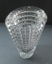 Load image into Gallery viewer, Modernist 2001 BACCARAT France Oval &quot;Eye&quot; Vase by Nicholas Tribulot. 5 1/2 inches (15 cm)
