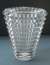 Load image into Gallery viewer, Modernist 2001 BACCARAT France Oval &quot;Eye&quot; Vase by Nicholas Tribulot. 5 1/2 inches (15 cm)
