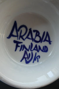 Arabia Finland Pottery Fruit Pitcher - Ruby Lane