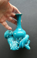 Load image into Gallery viewer, Rare Aesthetic Movement Vase Minton Chinese Man Holding a Bottle
