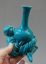 Load image into Gallery viewer, Rare Aesthetic Movement Vase Minton Chinese Man Holding a Bottle
