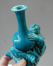 Load image into Gallery viewer, Rare Aesthetic Movement Vase Minton Chinese Man Holding a Bottle
