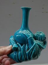 Load image into Gallery viewer, Rare Aesthetic Movement Vase Minton Chinese Man Holding a Bottle
