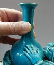 Load image into Gallery viewer, Rare Aesthetic Movement Vase Minton Chinese Man Holding a Bottle
