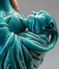 Load image into Gallery viewer, Rare Aesthetic Movement Vase Minton Chinese Man Holding a Bottle
