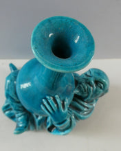 Load image into Gallery viewer, Rare Aesthetic Movement Vase Minton Chinese Man Holding a Bottle
