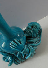 Load image into Gallery viewer, Rare Aesthetic Movement Vase Minton Chinese Man Holding a Bottle
