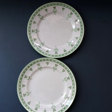 Load image into Gallery viewer, Rare Art Nouveau 1900s Antique Side Plates. Designed by George Logan 7 inches
