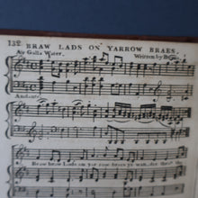 Load image into Gallery viewer, Published 1818. Rare GEORGIAN Scottish Music Book. The Miniature Museum of Scotch Songs. Volume One
