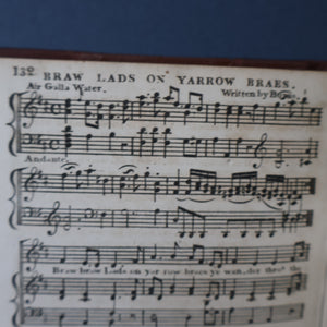 Published 1818. Rare GEORGIAN Scottish Music Book. The Miniature Museum of Scotch Songs. Volume One