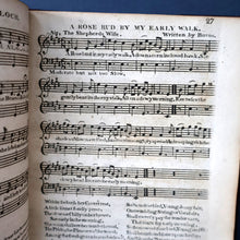 Load image into Gallery viewer, Published 1818. Rare GEORGIAN Scottish Music Book. The Miniature Museum of Scotch Songs. Volume One
