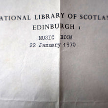 Load image into Gallery viewer, Published 1818. Rare GEORGIAN Scottish Music Book. The Miniature Museum of Scotch Songs. Volume One
