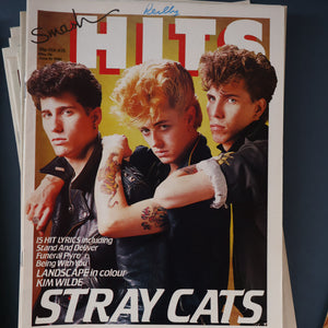 Over 60 1970s / 1980s Smash Hits Magazines. Job Lot.  Stray Cats