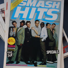 Load image into Gallery viewer, Over 60 1970s / 1980s Smash Hits Magazines. Job Lot.  The Specials

