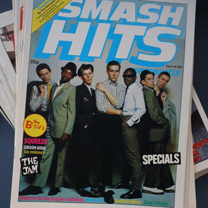 Over 60 1970s / 1980s Smash Hits Magazines. Job Lot.  The Specials
