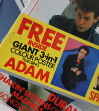 Load image into Gallery viewer, Over 60 1970s / 1980s Smash Hits Magazines. Job Lot.  Adam and the Ants
