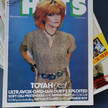 Load image into Gallery viewer, Over 60 1970s / 1980s Smash Hits Magazines. Job Lot.  Toyah
