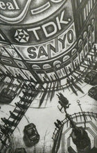 Load image into Gallery viewer, LIMITED EDITION Etching by John Duffin (b. 1965). PICCADILLY CIRCUS, London SIGNED
