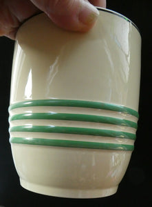 1940s Mintons Storage Jar Canister Tea Art Deco John Wadsworth Tea Leaves