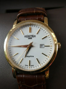 Vintage Roamer Sapphire Classic Swiss Quartz Lady's Wristwatch