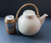 Load image into Gallery viewer, 1960s Finnish Design: GA3 Arabia Pottery Teapot in Matte White. Designed by Ulla Procope
